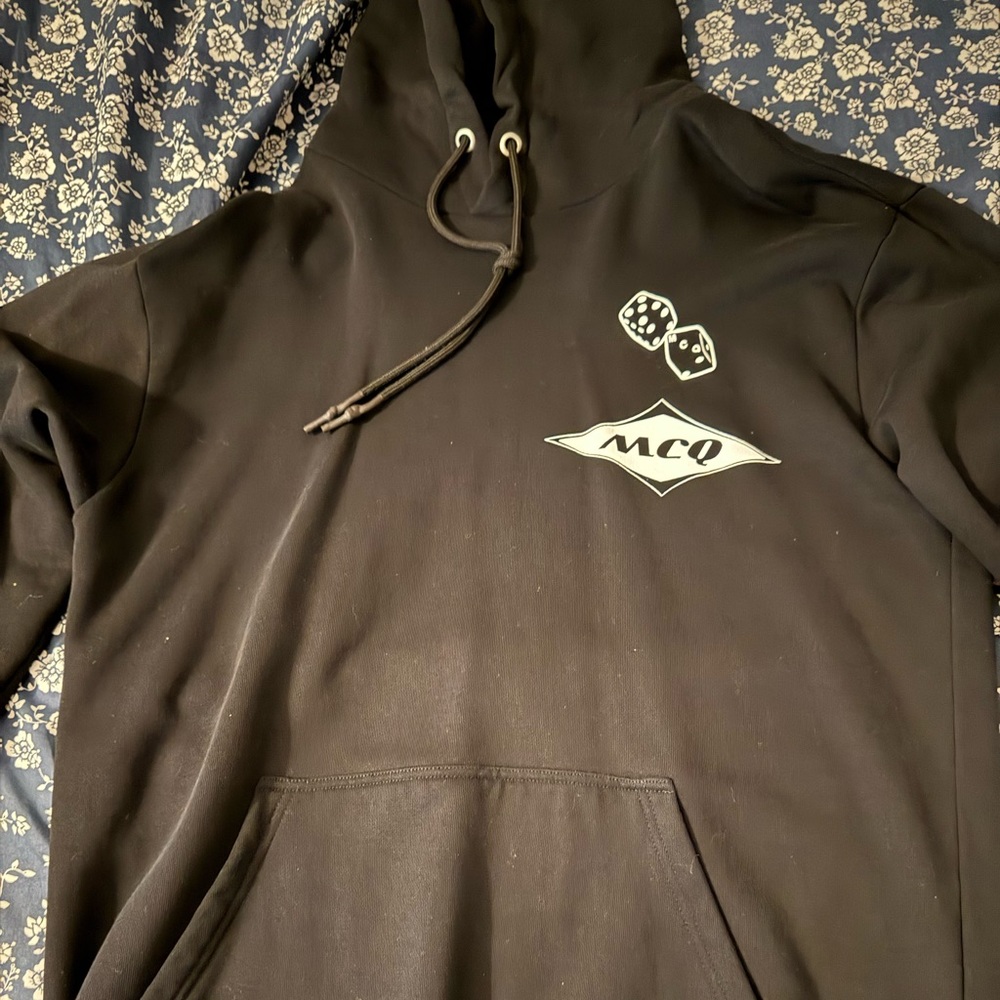 Alexander McQueen Black Sweatshirt Hoodie